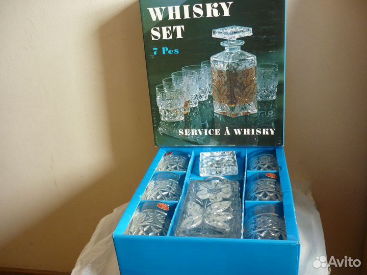 Набор для виски Чешский хрусталь bohemia