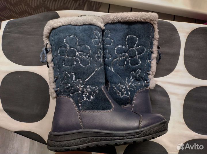 Сапоги зимние для девочки kapika