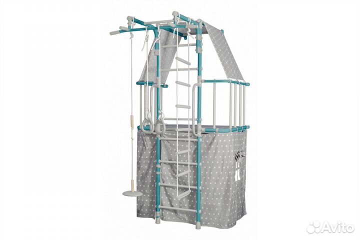 Игровой комплекс для детей Индиго, бирюзовый