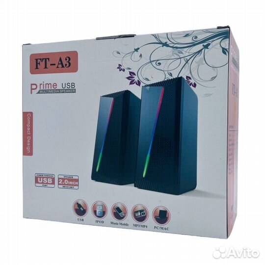 Активная акустич. система 2.0 FT-A3 black