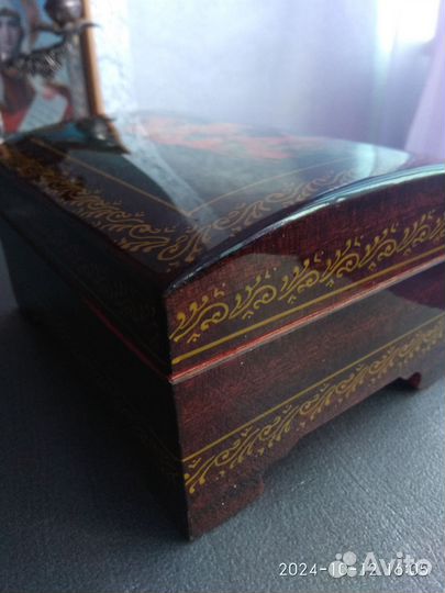 Шкатулка деревянная СССР