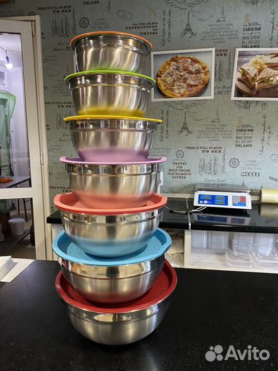 Набор из 7 мисок