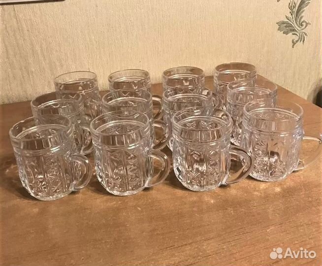 Хрусталь СССР Ладья Масленка Салатник Фужеры Вазы