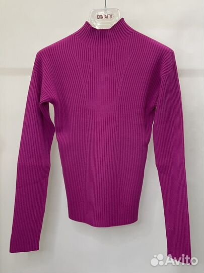 Свитер женский в рубчик (Италия)