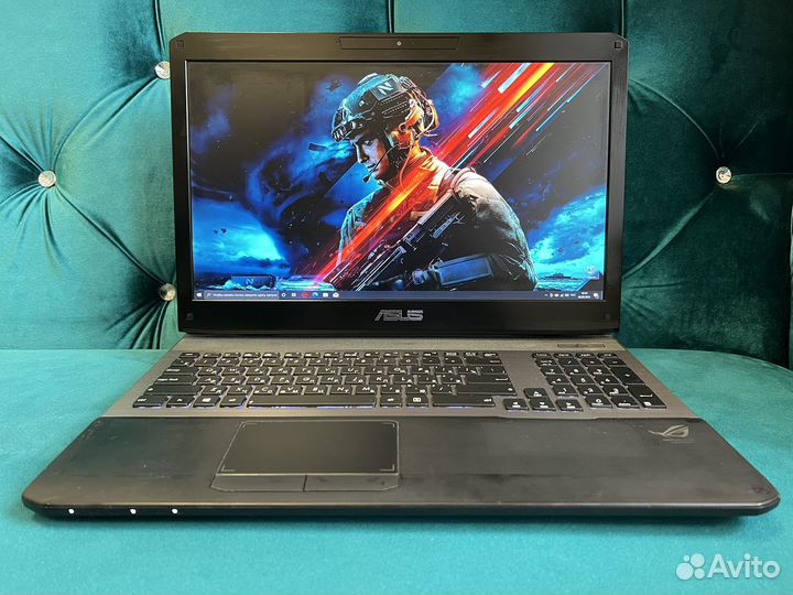 Игровой Asus ROG 17,3 i7 GTX FHD IPS SSD