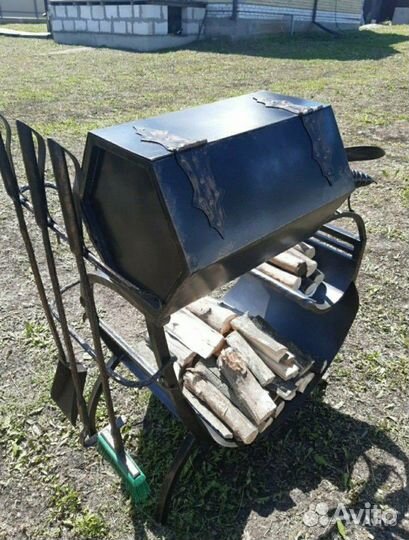 Каминный набор (Дровница)