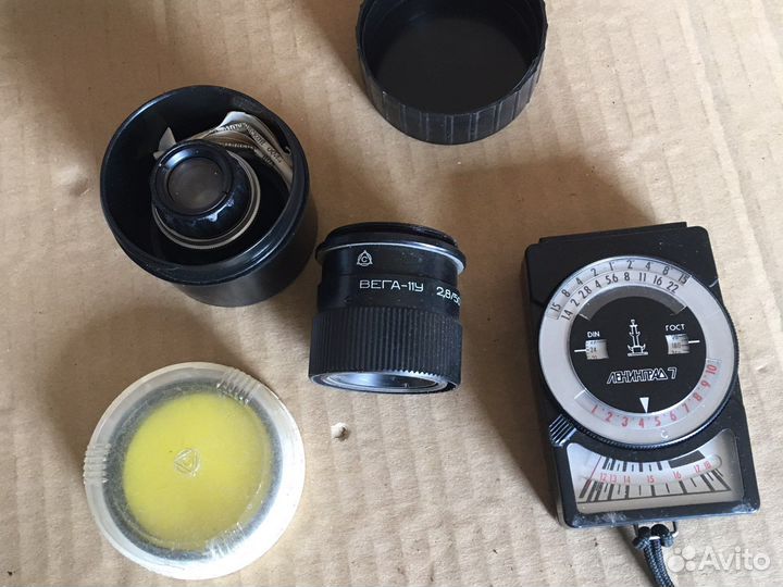 Вспышка, экспонометр для фотоаппарата СССР