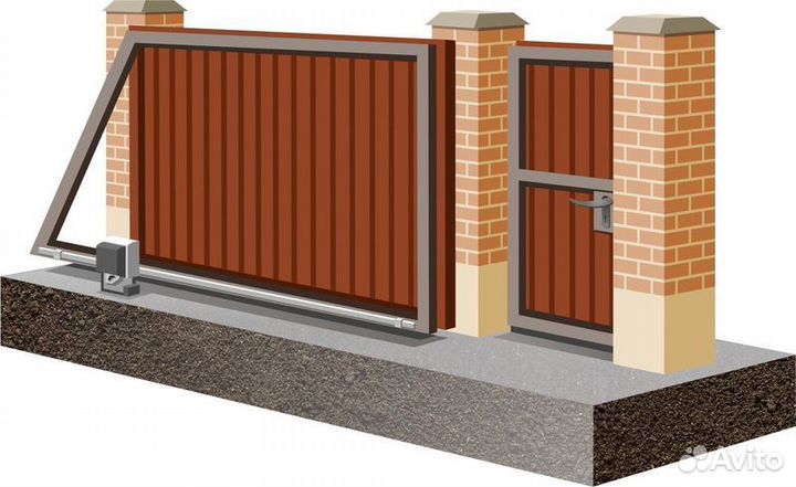 Откатные ворота