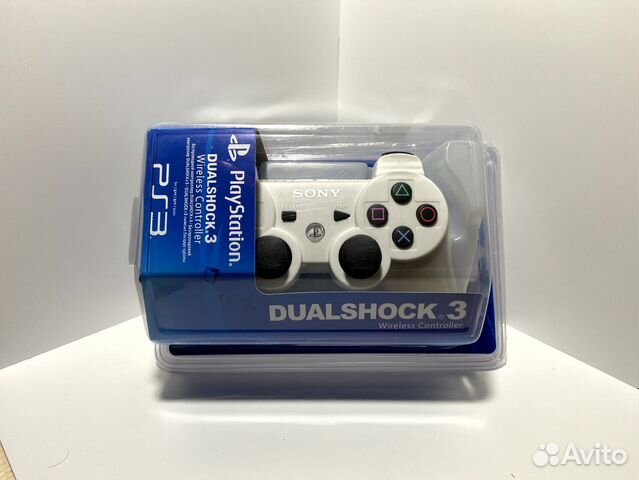 PS 3 геймпад беспроводной (белый)