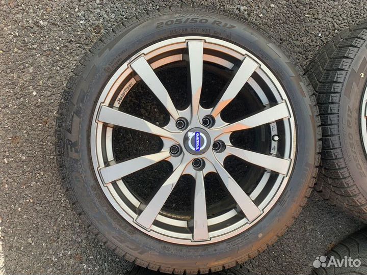 Зима 205 50 r17 5x108 et50 Volvo V40 S60 V60 XC40