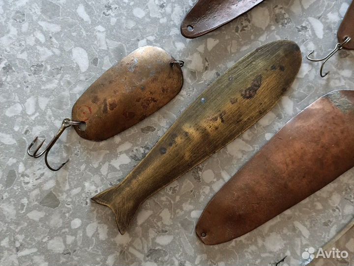 Блесна финские, антикварные, трофейные