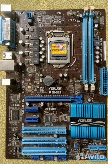 Материнская плата lga 1155 h61