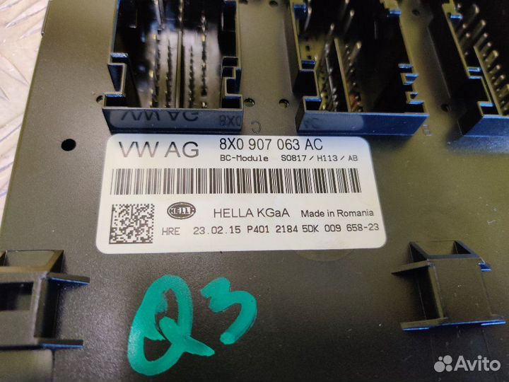 Блок комфорта Audi Q3 8U 8UB culb 2016