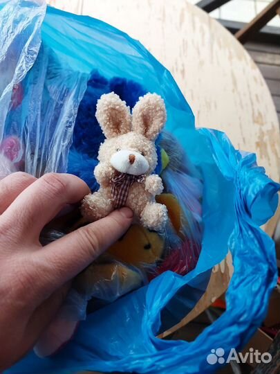 Мягкие игрушки пакетом. Отдам бесплатно