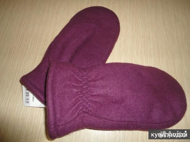 Варежки кашемировые новые размер 6 - 8