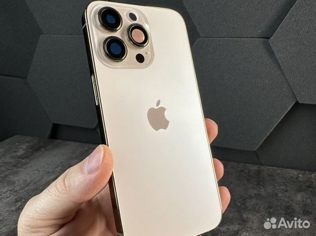 Корпус iPhone 13 pro gold новый