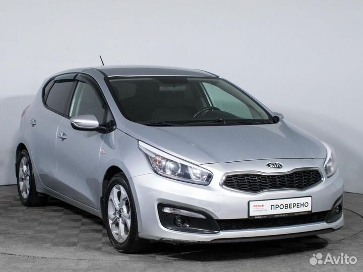 Kia Ceed 1.6 МТ, 2016, 120 030 км