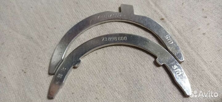 Полукольца коленвала к-кт Kolbenschmidt 78635600