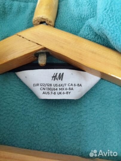 Ветровка куртка детская H&M рост 122/128