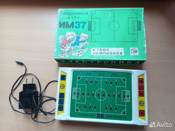 Электронная игра СССР Электроника им37 футбол