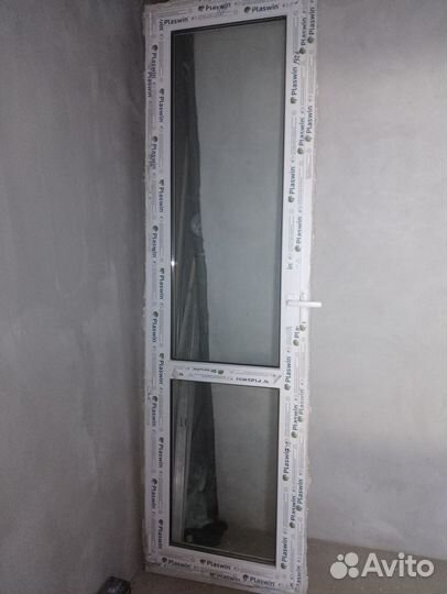 Дверь балконная пвх бу