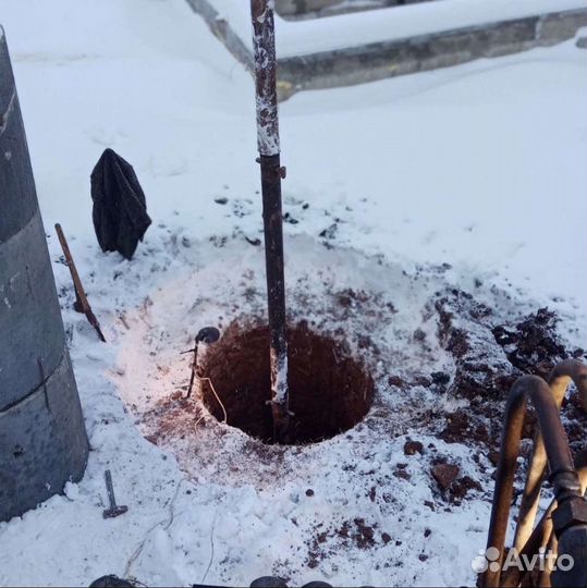 Копка колодца Балашиха, Септик из колец за 1 день