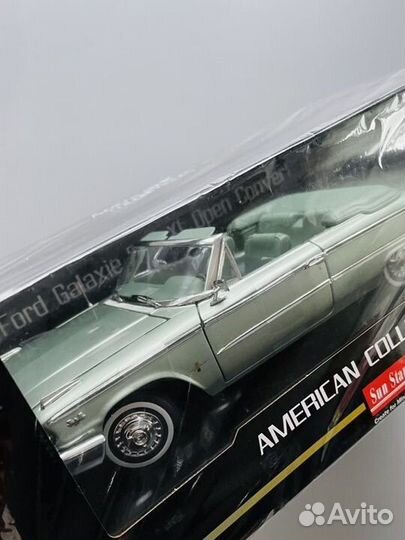 Ford Galaxie коллекционная модель 1:18 США