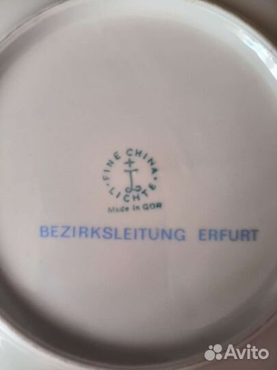 Тарелка винтаж коммунизм Эрнст Тельман