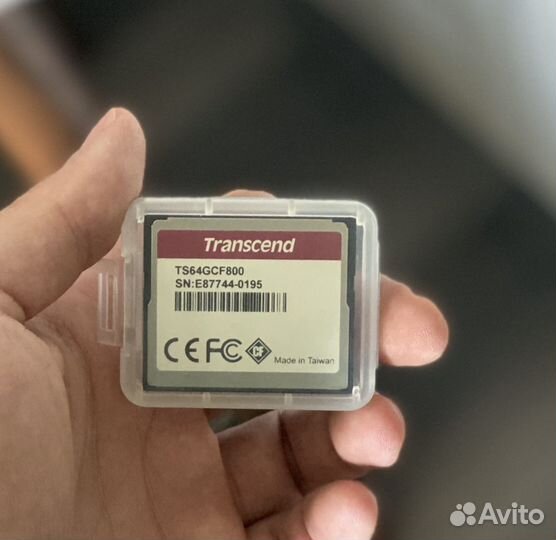 Transcend 800x compact flash ts64gcf80