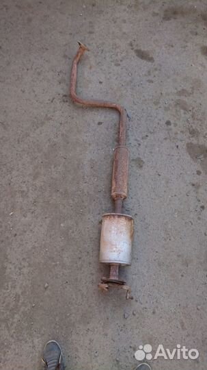 Выхлопная трасса Nissan March K11 CG10DE 2001