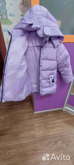 Куртка на девочку 128