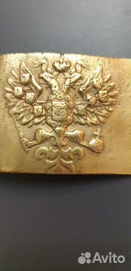 Пряжка Бляха царской России
