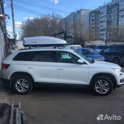 Багажник бокс на крышу skoda kodiaq, karoq