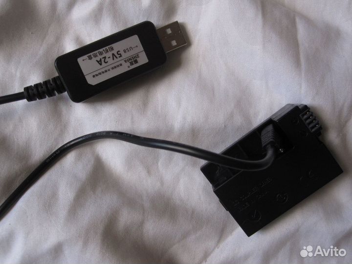 Canon 550/600/650D LP-E8 кабель питания USB новый