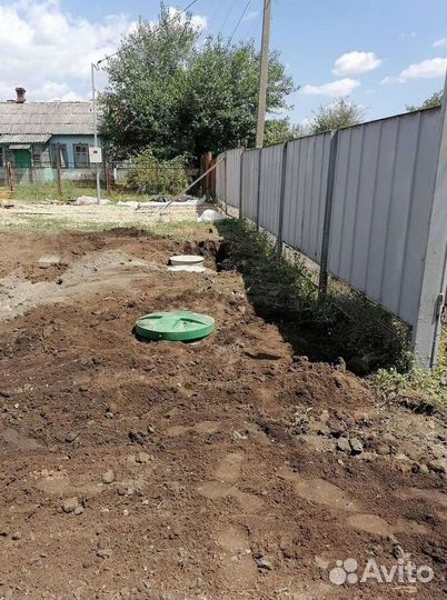 Установка канализации септик под ключ