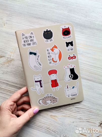 Записная книжка, блокнот, формат А5, А6