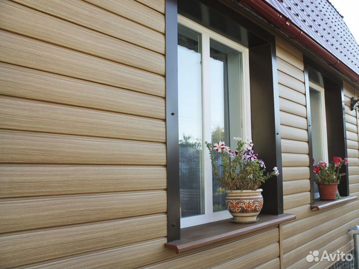 Сайдинг виниловый / пластиковый