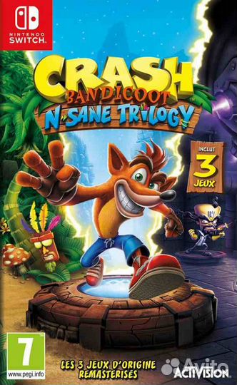 Crash Bandicoot N-Sane Trilogy NSW