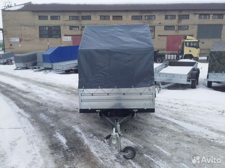 Прицеп Буран 3.3/1.4.метра с тентом