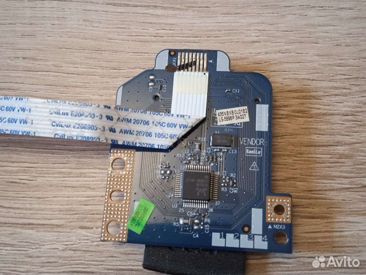 Плата картридера Acer 5551g