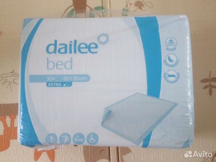 Пеленки одноразовые 60х90