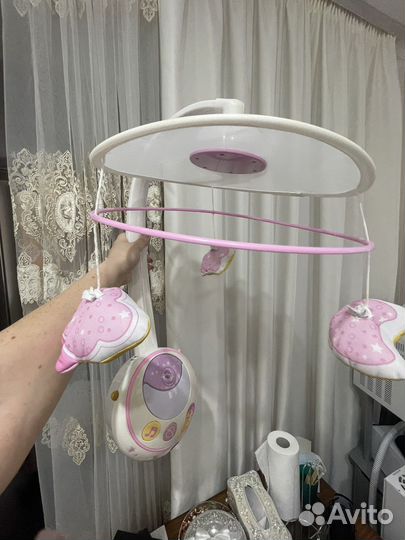 Музыкальный мобиль, ночник на кроватку