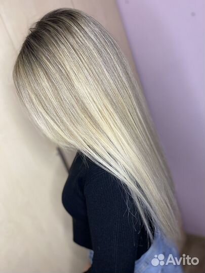 Акция Окрашивание волос