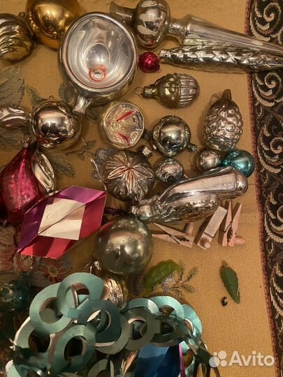 Елочные игрушки СССР