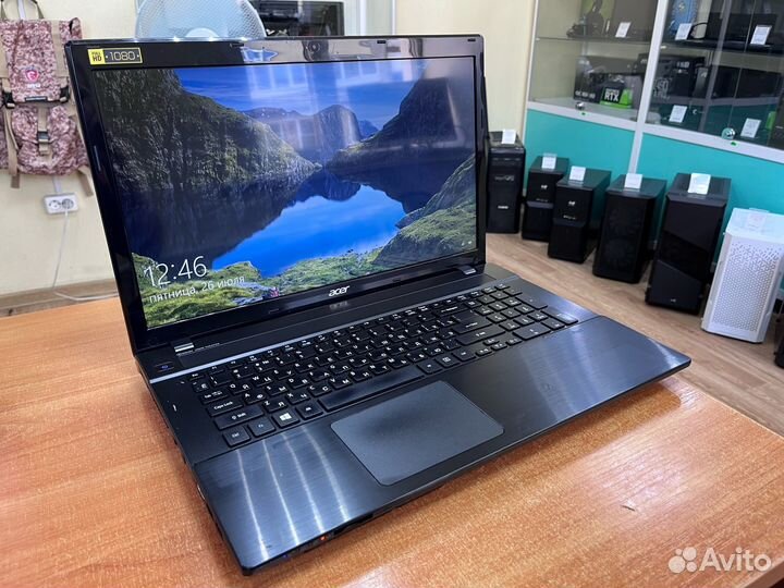 Мощный ноутбук для работы/Core i7/8Gb/SSD+HDD