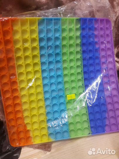 Очень большой Поп ит квадрат купить 100 пупырок