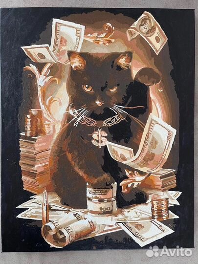 Готовые картины по номерам