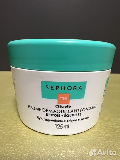 Sephora тающий очищающий бальзам для лица