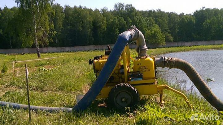 Водопонижение откачка аренда мотопомп Дзержинский