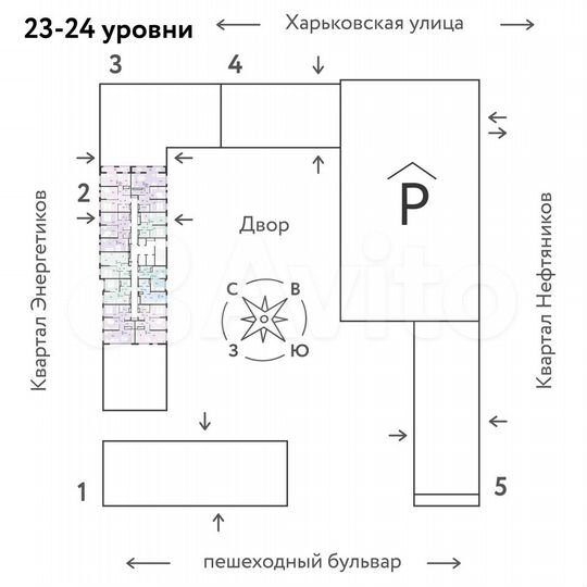 Квартира-студия, 26,5 м², 24/25 эт.